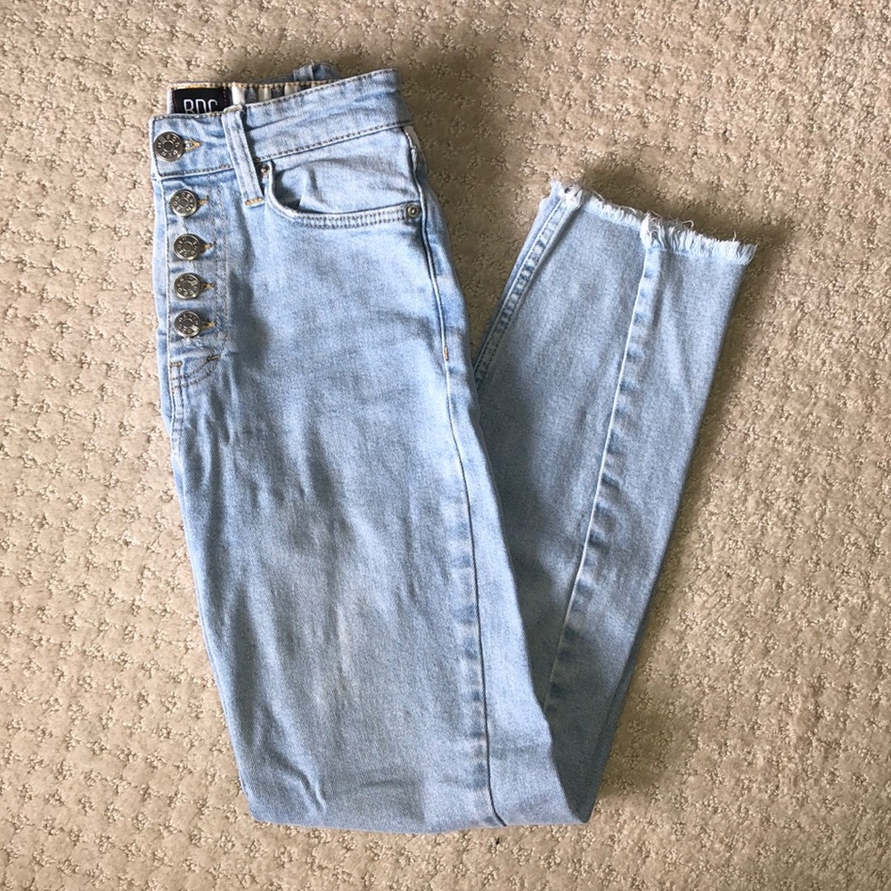 BDG Light wash girlfriend jeans